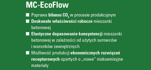 Najważniejsze cechy MC-EcoFlow