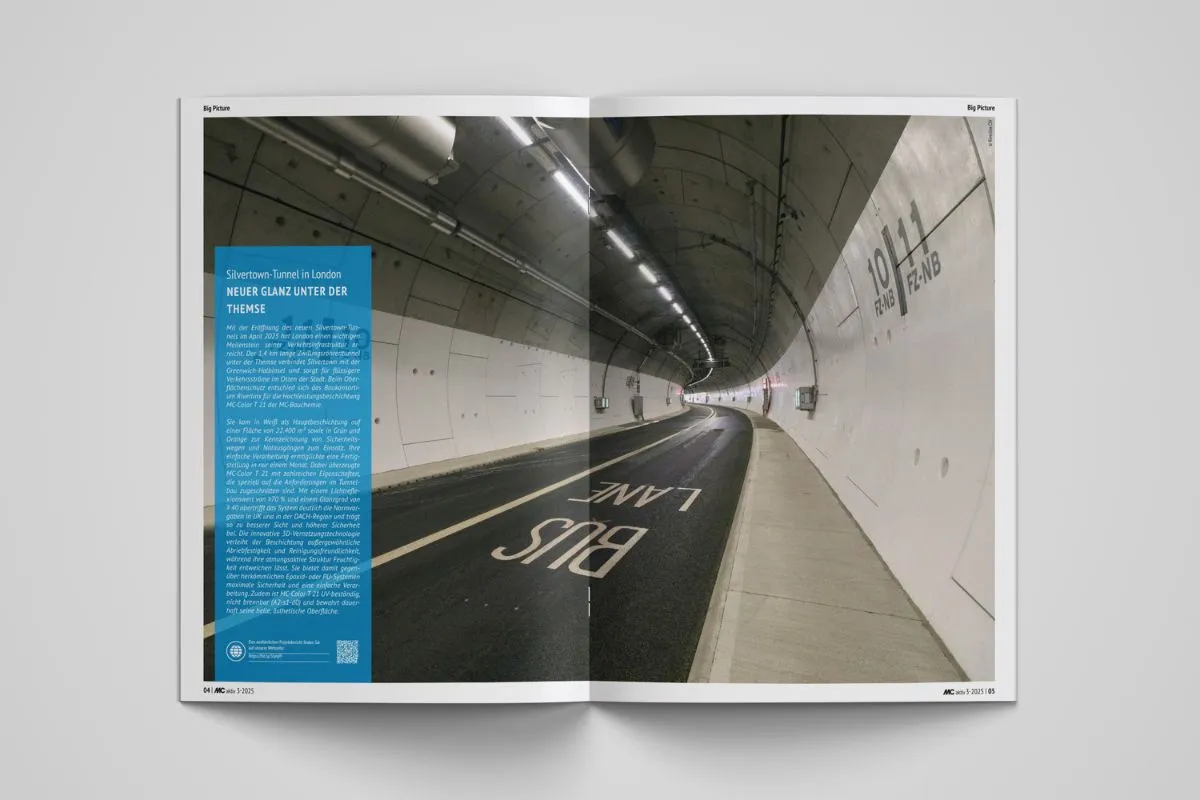 Tunel Silvertown w Londynie wyznacza nowe standardy